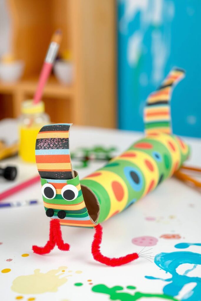 Toilet Paper Roll Snake