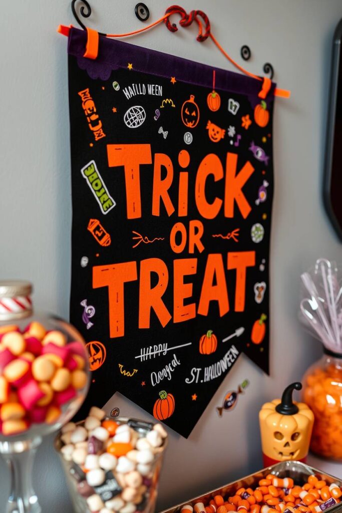 Trick or Treat Banner