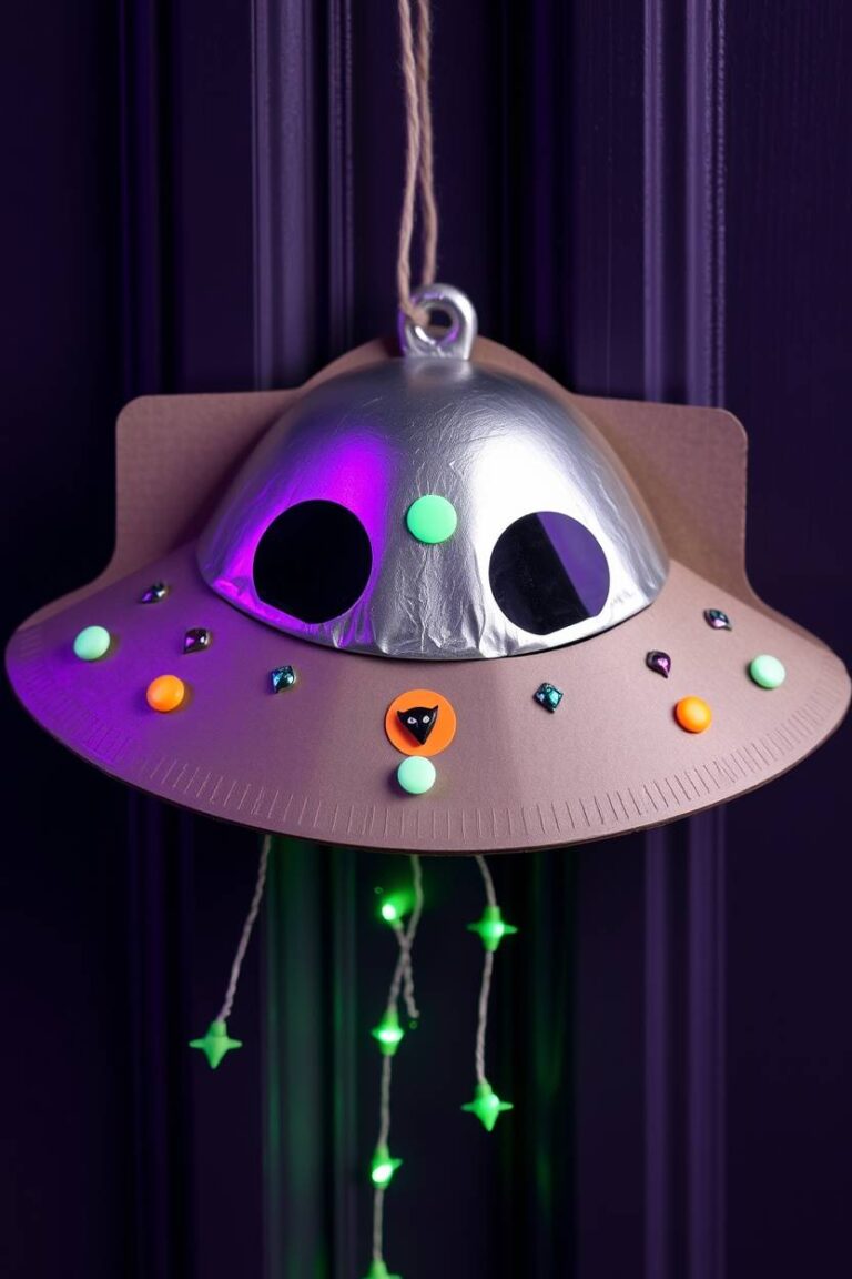 Spooky Alien Halloween Decoration Ideas - DIY Art and Crafts Ideas