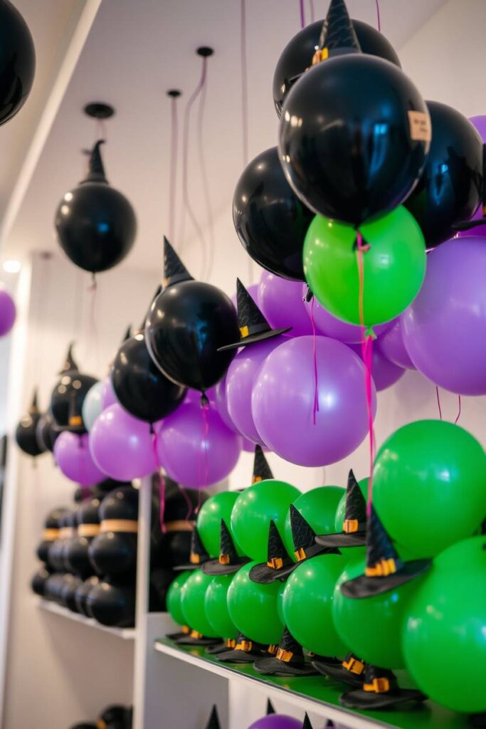 Witch Hat Balloons