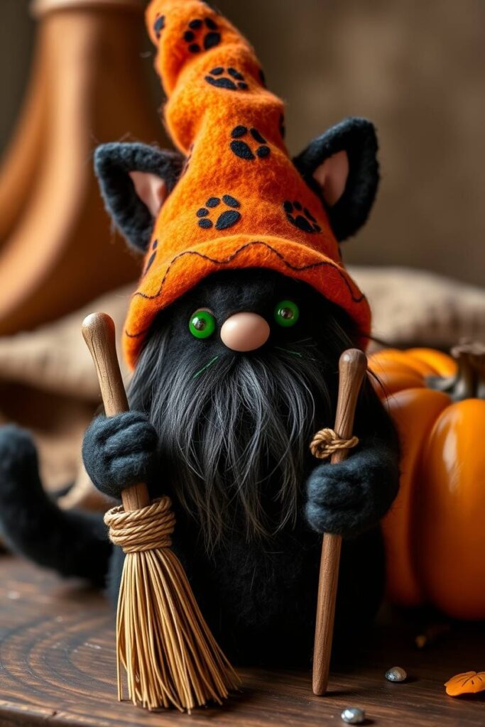Black Cat Gnome