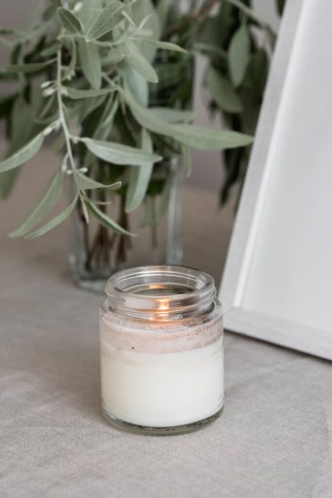 Candles in Mason Jars