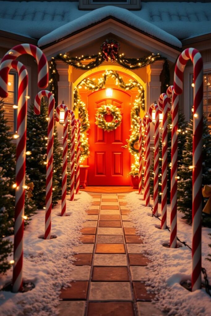 Candy Cane Pathway