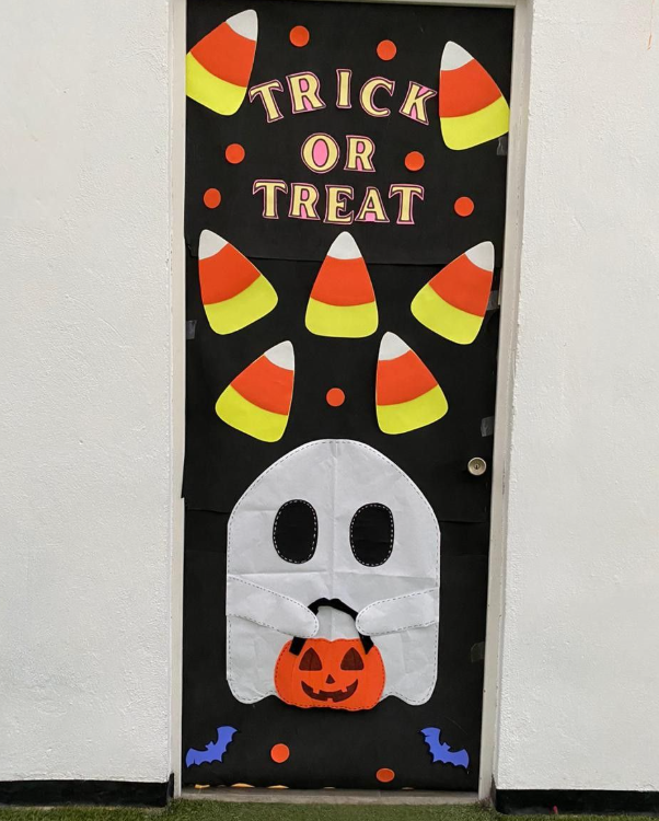 Candy Corn Door