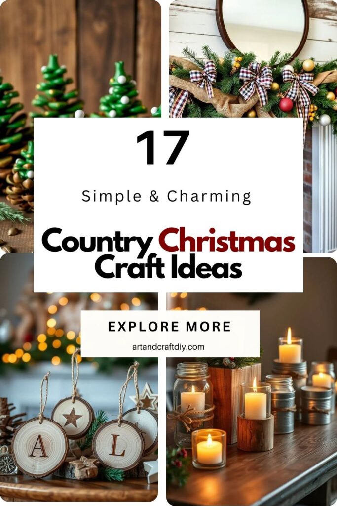 Country Christmas Craft Ideas