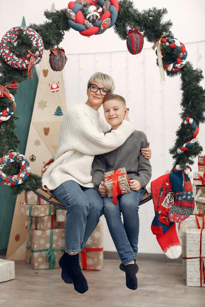 Cozy Christmas Sweater with Jeans