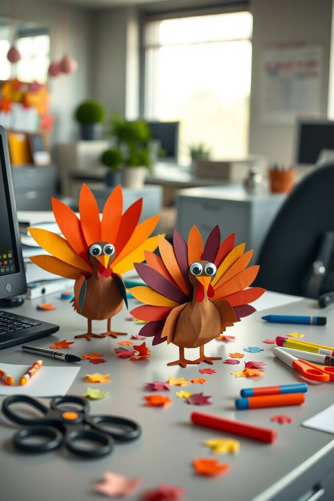 DIY Paper Turkey Crafts