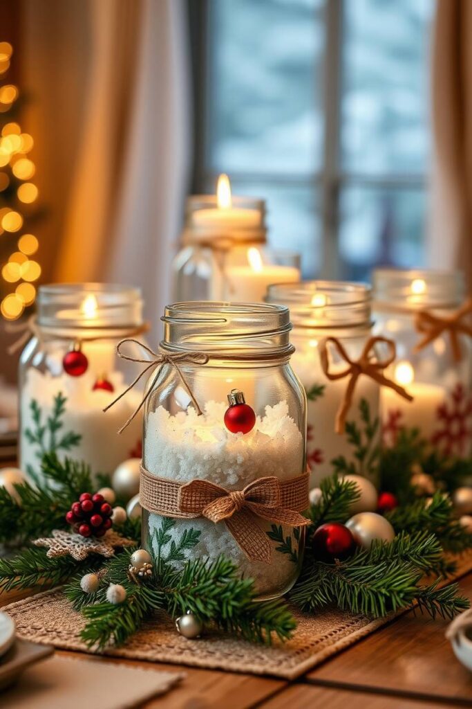 DIY mason jar decorations