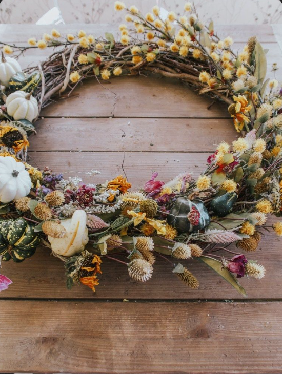 Dried Flower Wreaths