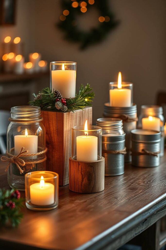Farmhouse Candle Holders