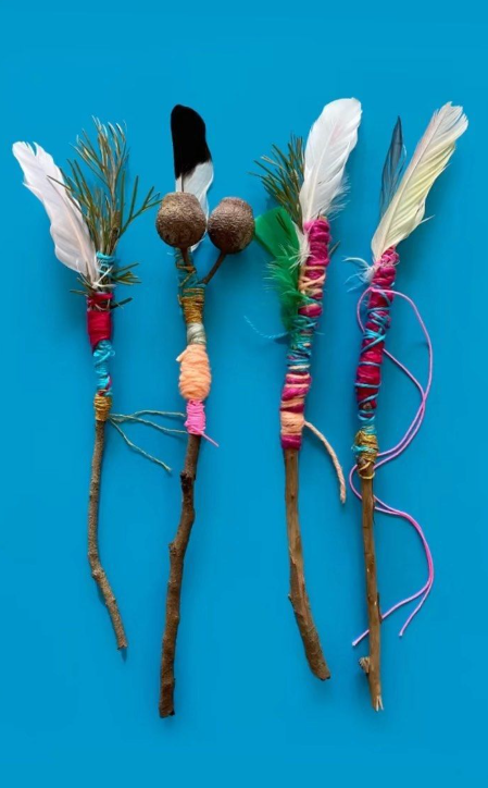Feather Sticking Craft