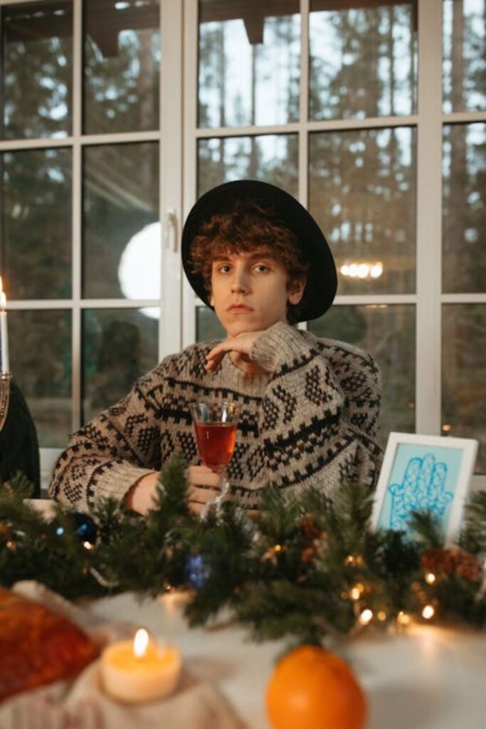 Festive Knit Sweater