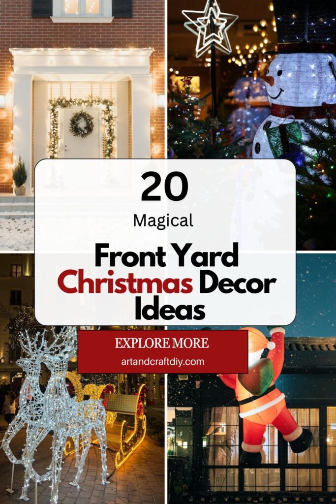 Front Yard Christmas Decor