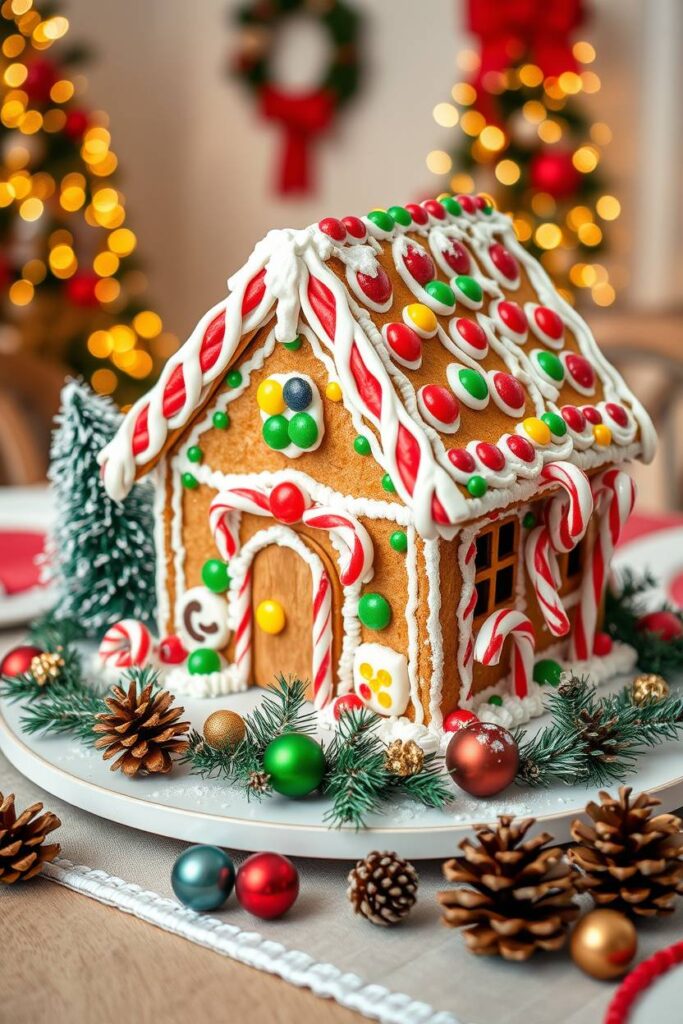 Gingerbread House Centerpiece