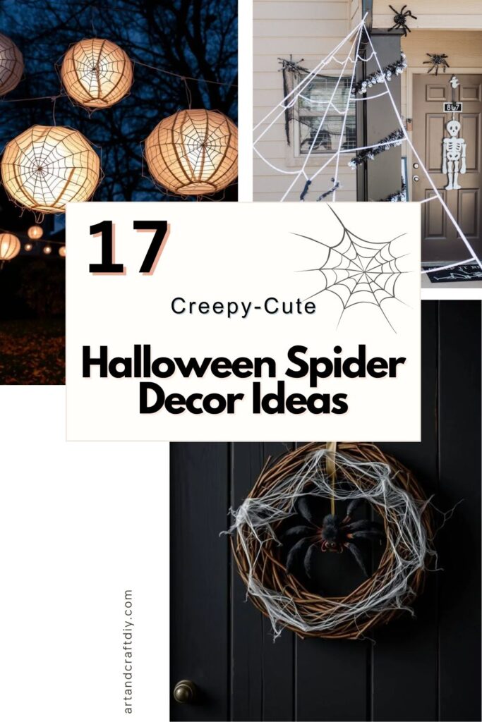 Tips for Styling Spider Decor