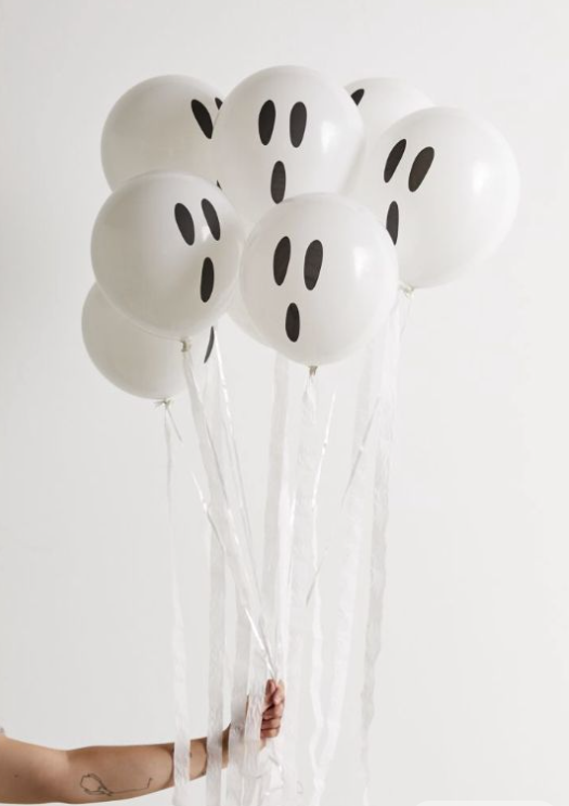 Hanging Balloon Ghosts