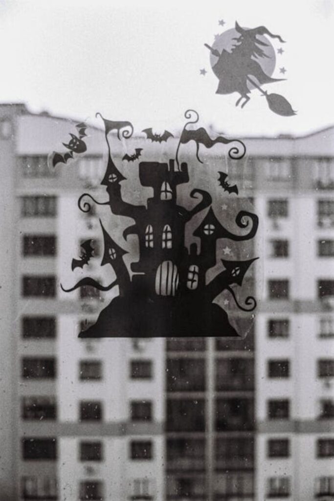 Haunted House Silhouettes