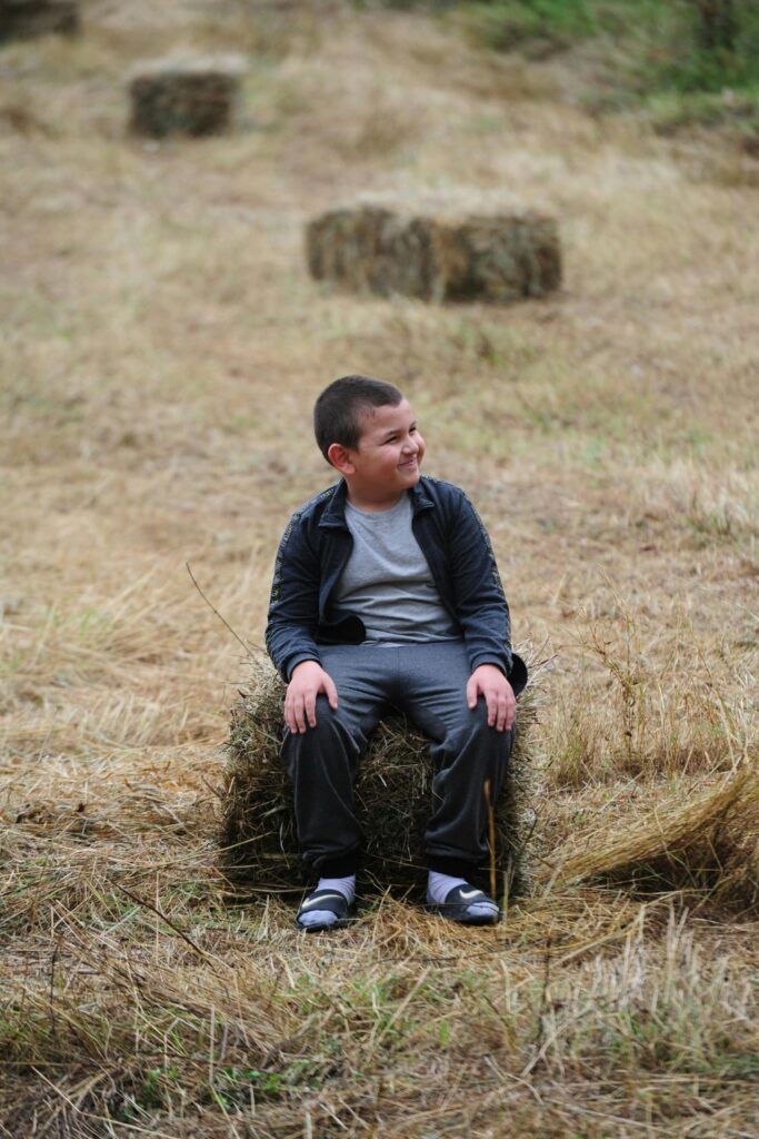 Hay Bale Seating