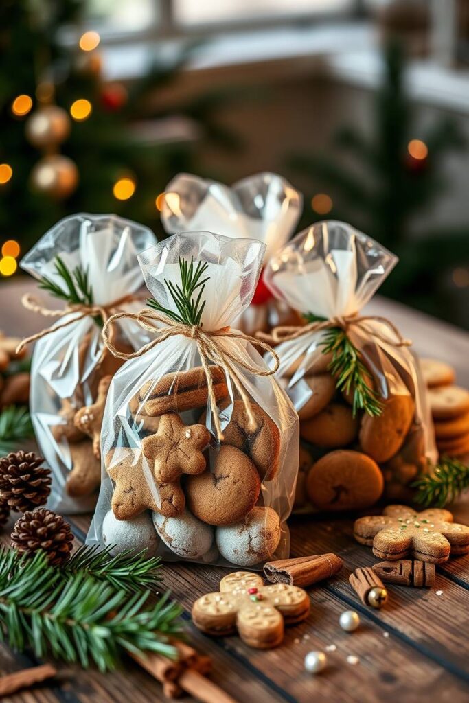 Holiday cookie bags