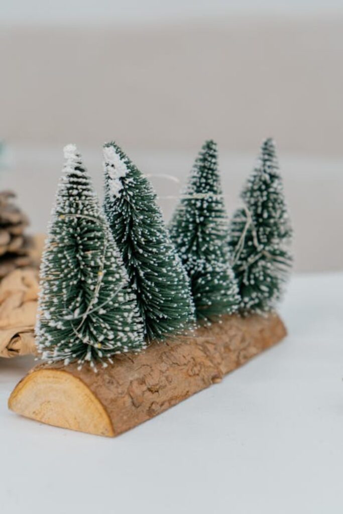 Mini Tabletop Christmas Trees