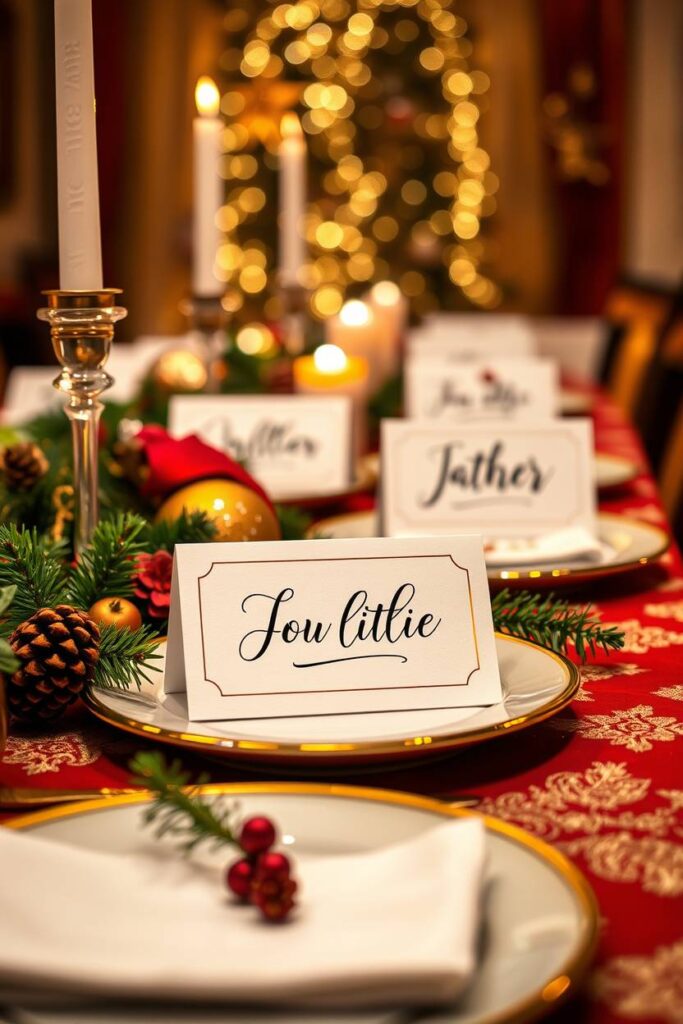Personalized place cards