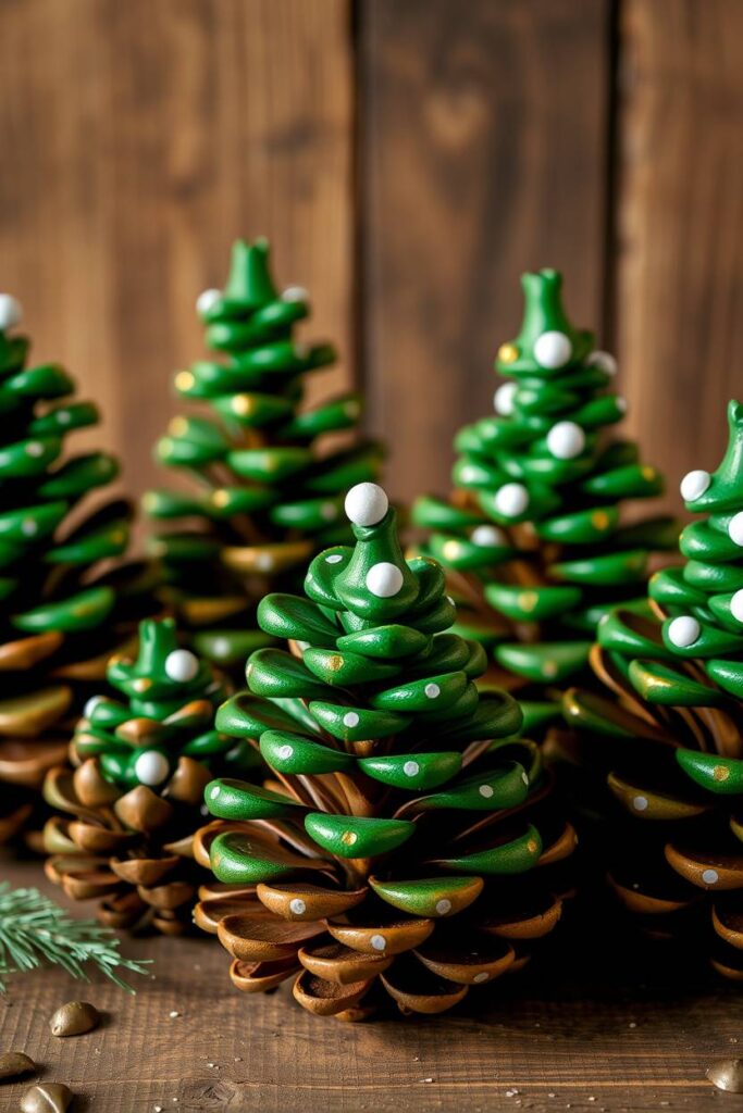Pinecone Christmas Trees