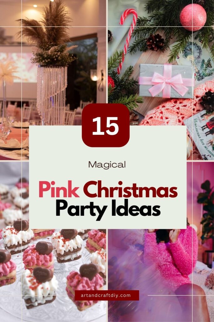 Pink Christmas Party Ideas