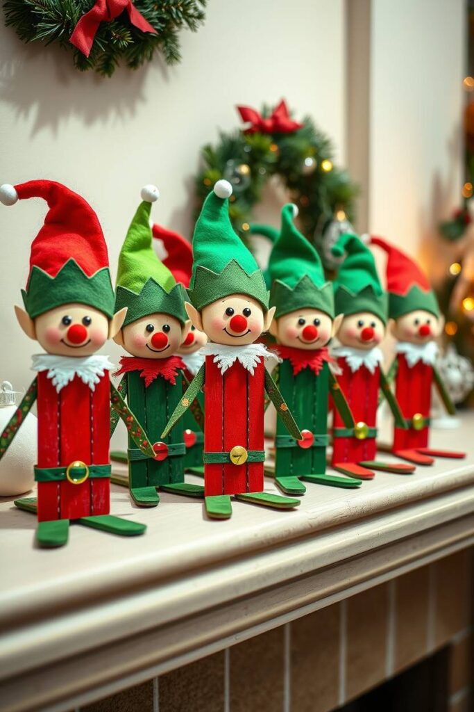 Popsicle Stick Elves