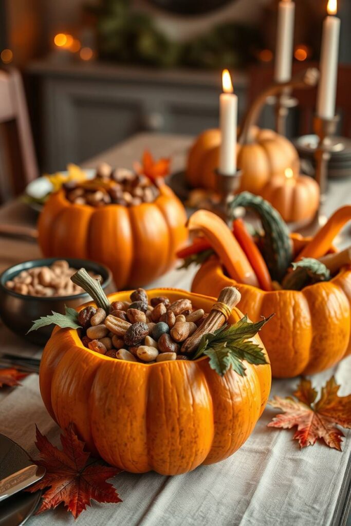 Pumpkin Centerpiece Bowls