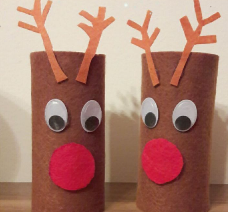 Reindeer Toilet Paper Roll