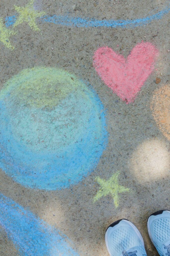 Sidewalk Chalk Art