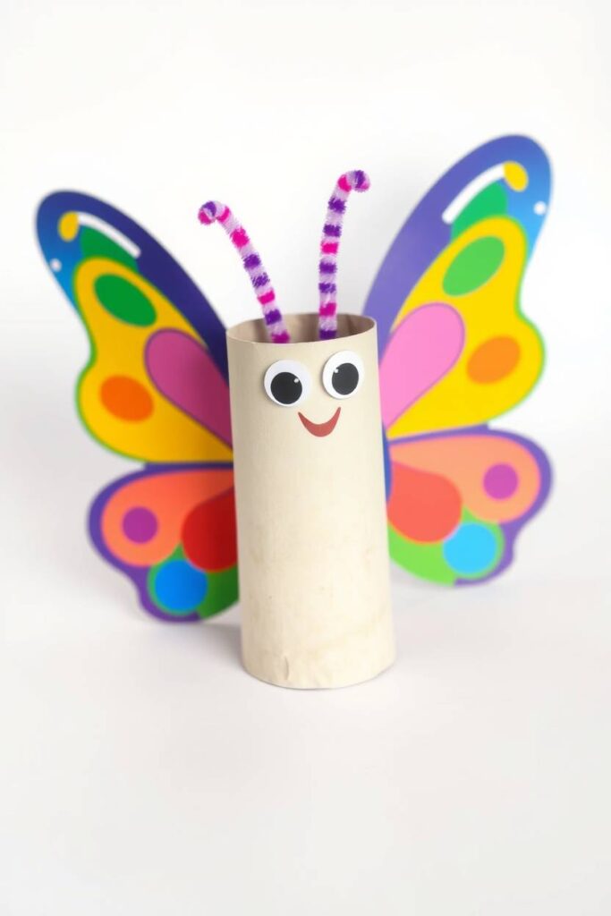 Toilet Paper Roll Butterflies