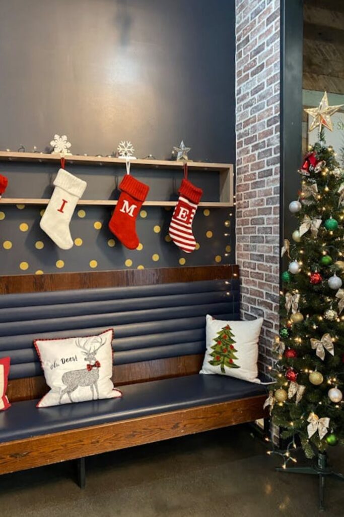 Wall Stockings Display