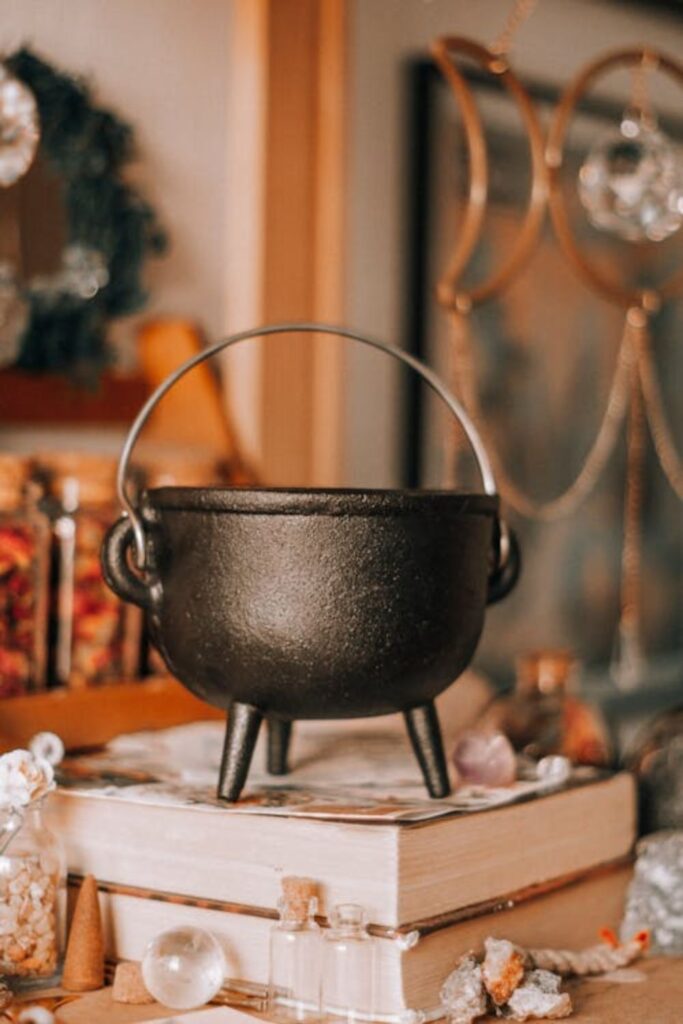 Witch’s Cauldron Display