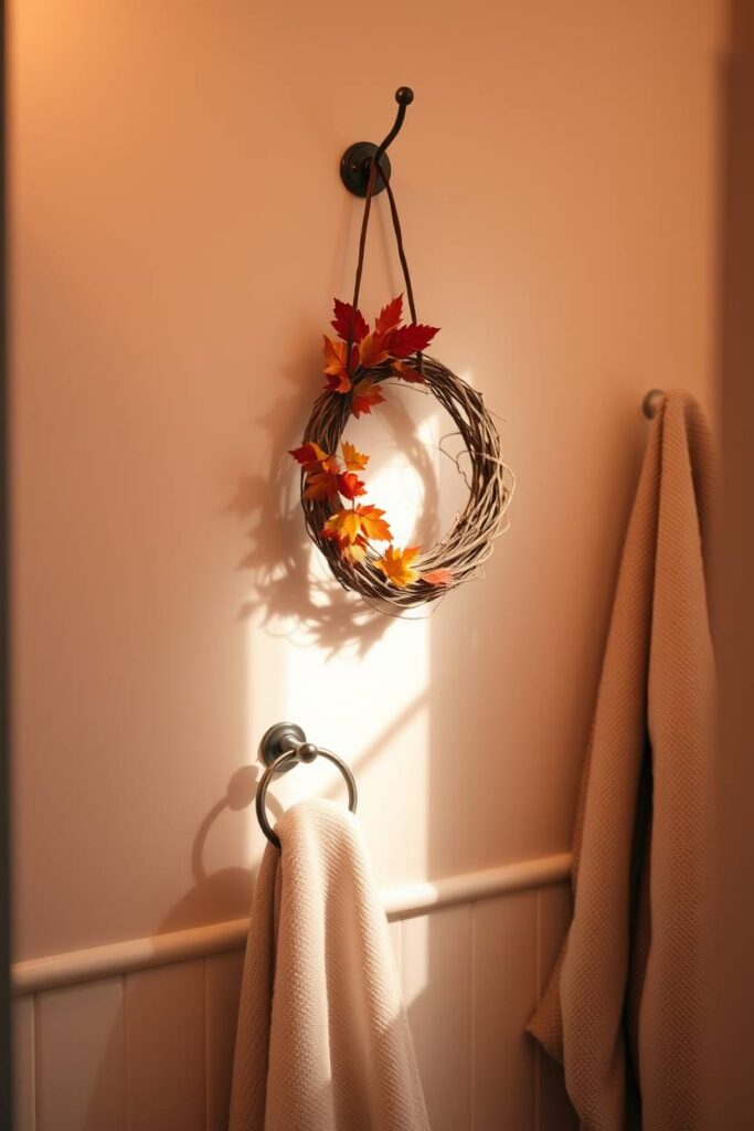 Wreaths with Autumn Leaves