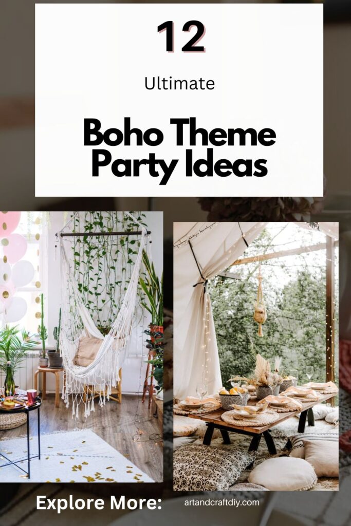 Boho Theme Party Ideas