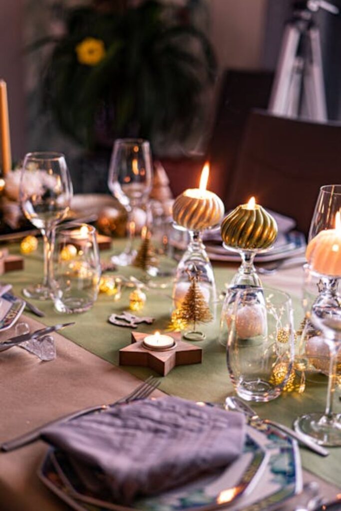 Candlelit Centerpieces