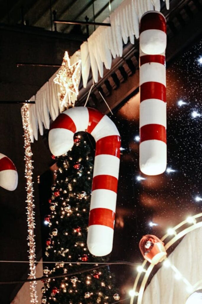 Candy Cane Stripe Backdrop