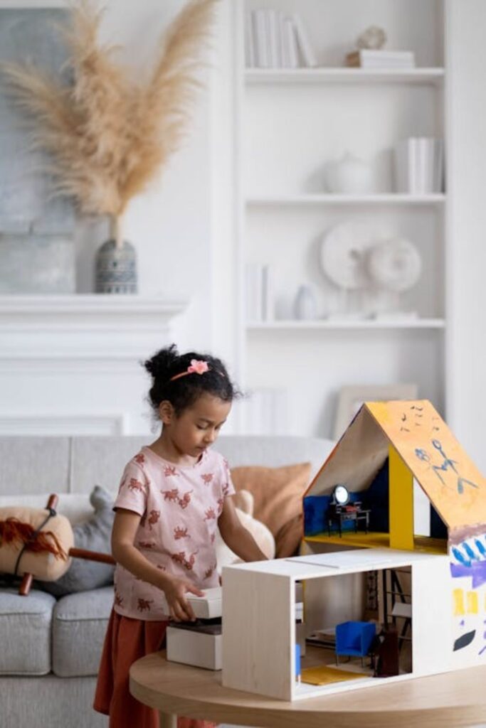 Cardboard Dollhouse