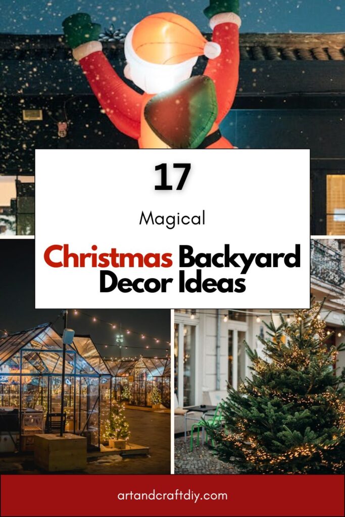 Christmas Backyard Decor Ideas