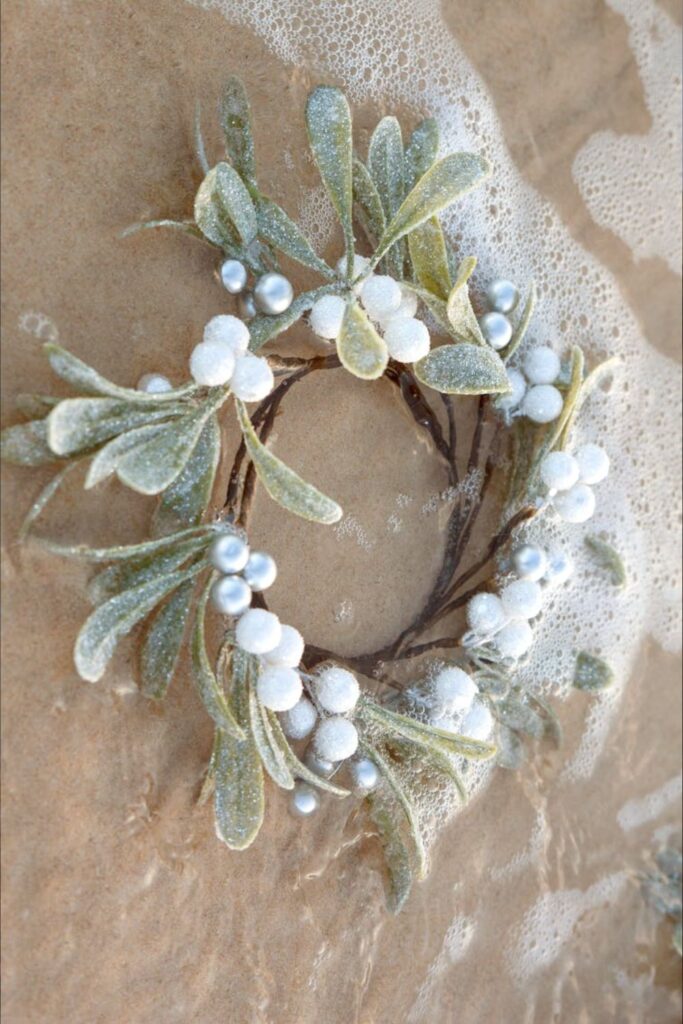 Coastal Wreaths with Autumn Leaves