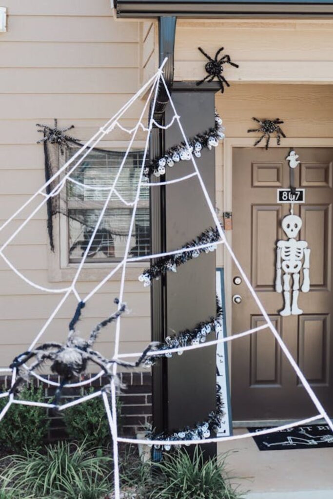Cobweb and Spider Doorway