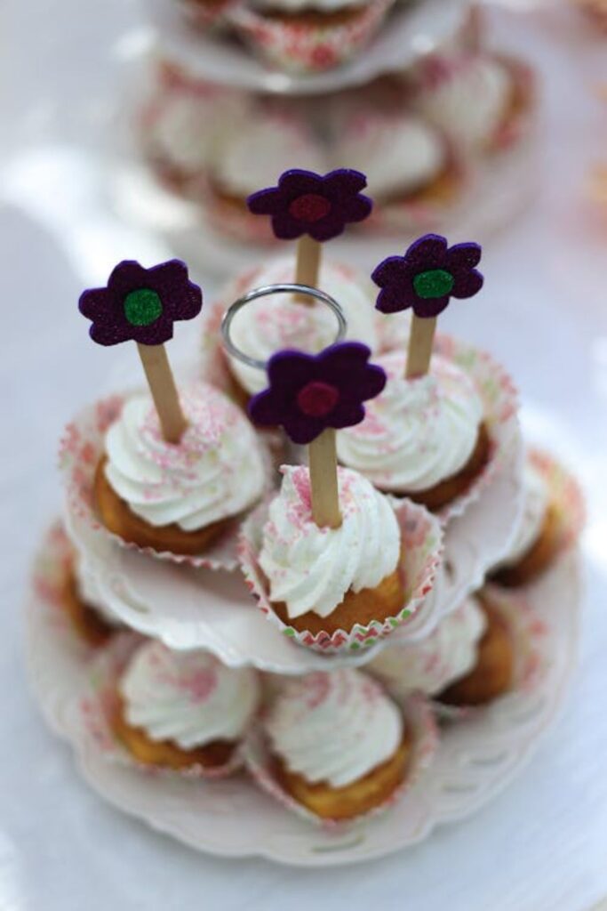 Cupcake Liner Flowers