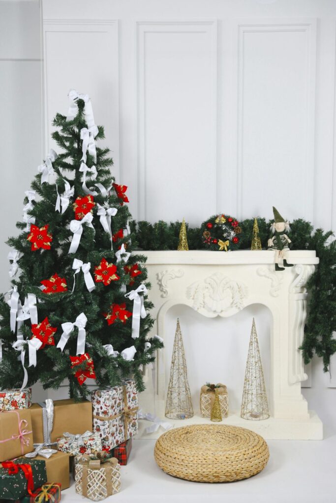 Festive Mantel Display