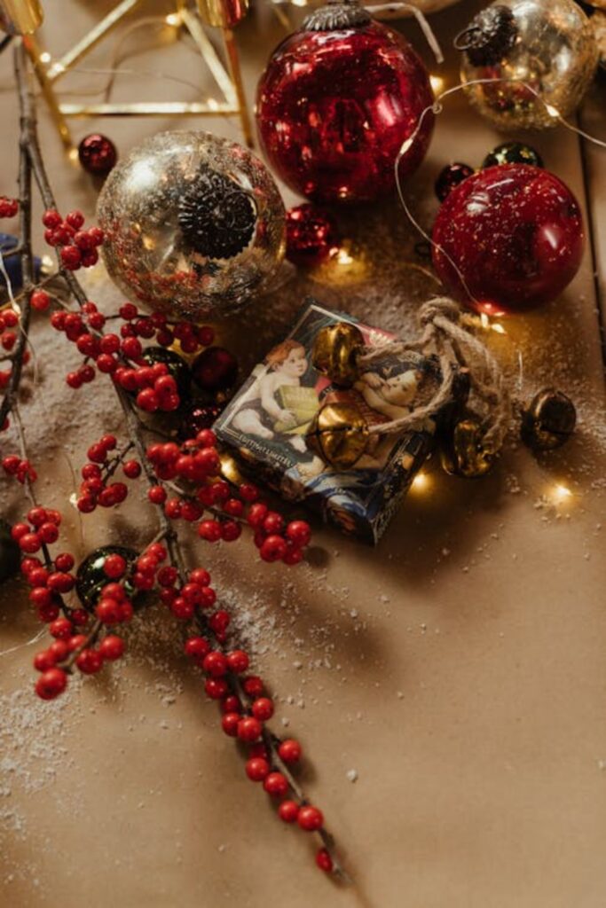 Glitter Ball Ornaments