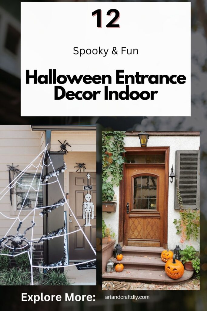 Halloween Entrance Decor Indoor