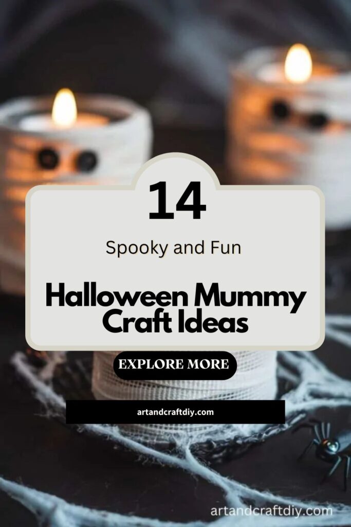 Halloween Mummy Craft Ideas