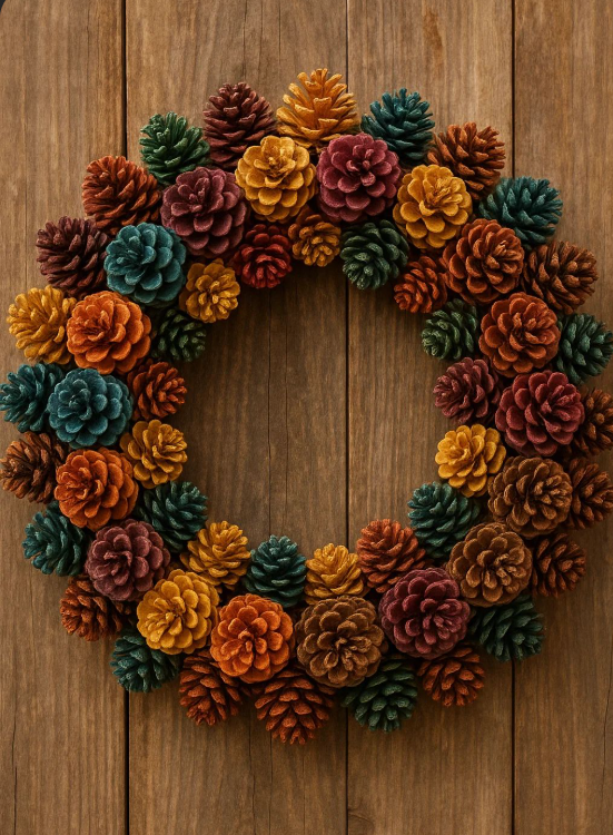 Hand-painted Pine Cones