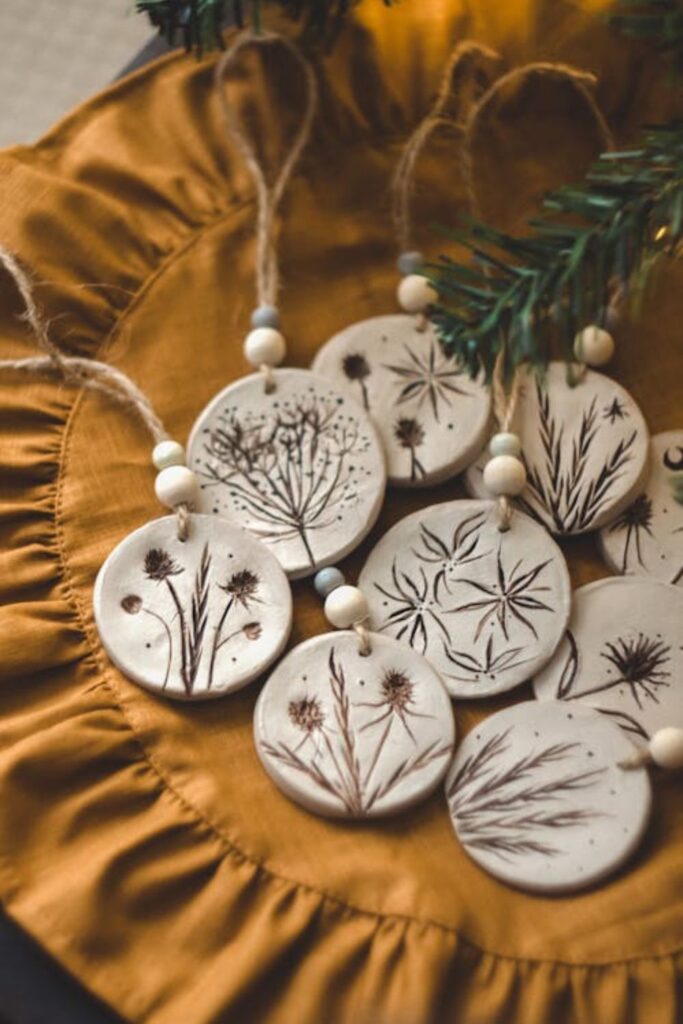 Handcrafted Clay Ornaments