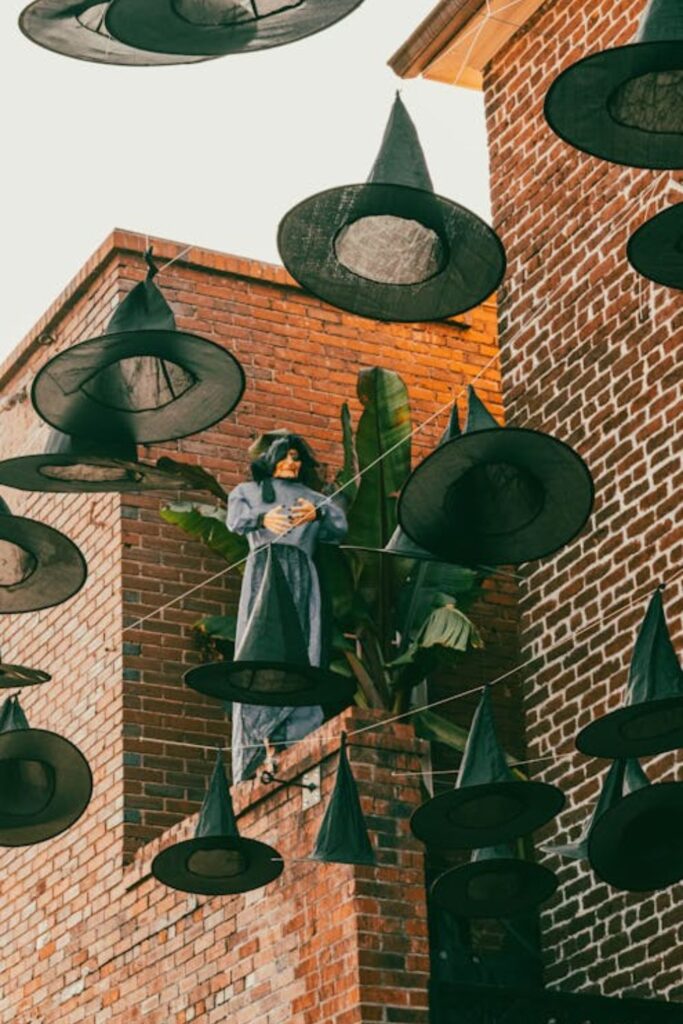 Hanging Witch Hats